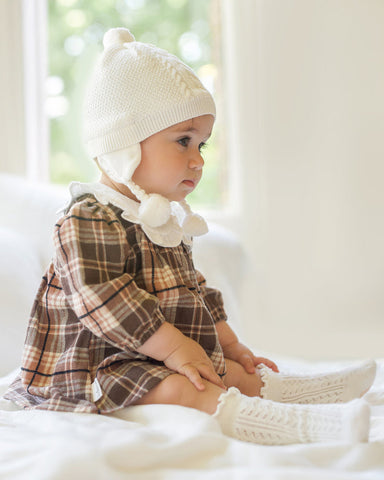 Toshi - Organic Earmuff Yummy Beanie - Cream