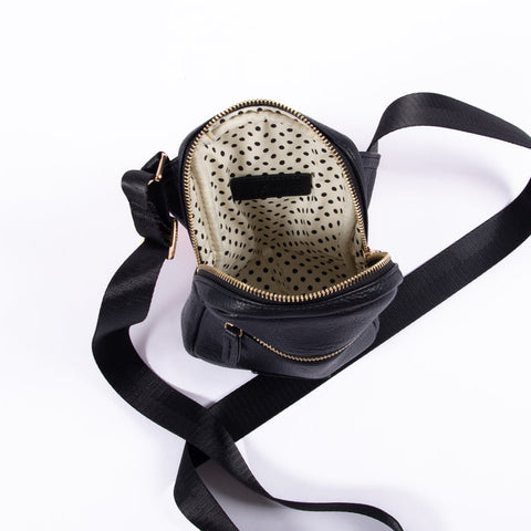 Liv & Milly - Brooklyn Waist Bag - Black