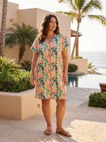 Orientique - Garniers Reversible Short Sleeve Dress
