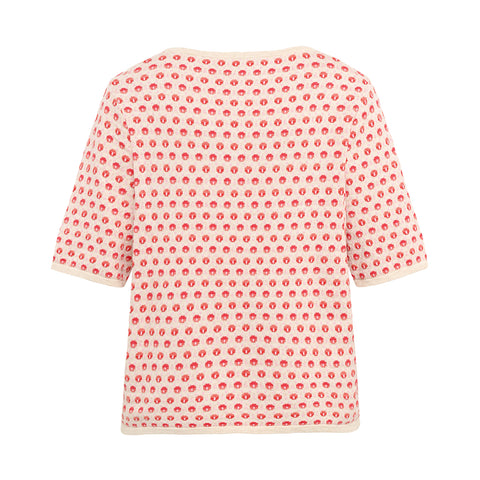 Mansted - Pomme Organic Cotton Blend T-Shirt – Soft Red