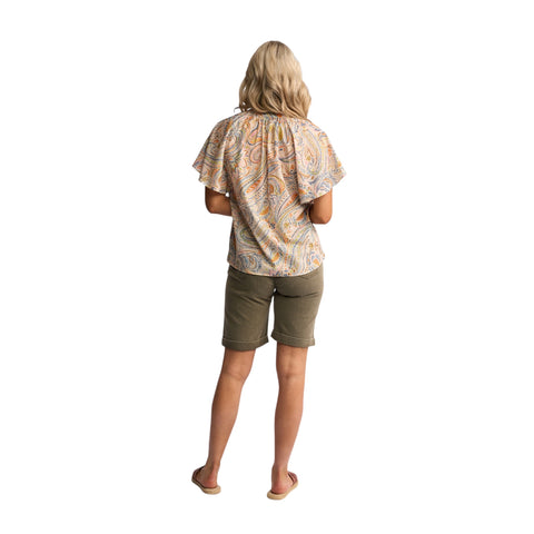Vassalli - Nyla V Neck Top - Row