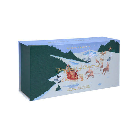 Wavertree and London -  Christmas Trio Mini Candle Gift Set