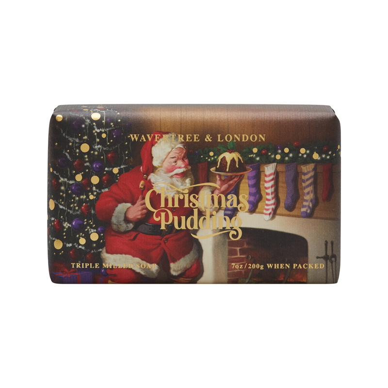 Wavertree & London - Christmas Pudding Soap Bar 200g