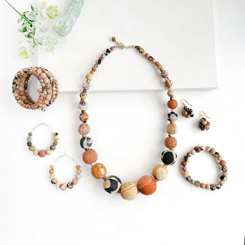 WorldFinds - Kantha Desertscape Bracelet