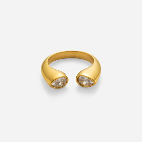 MCLuxe - Elodie Gold Plated Ring