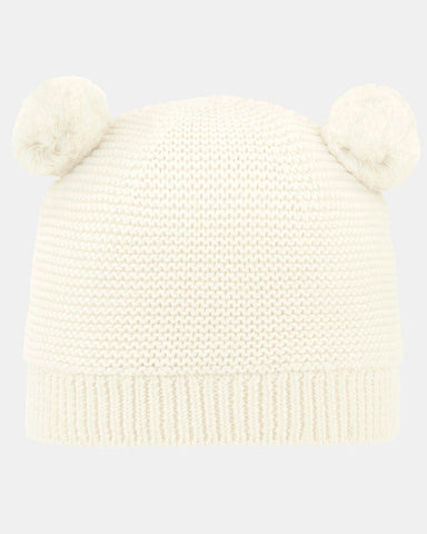 Toshi - Organic Snowy Beanie - Cream