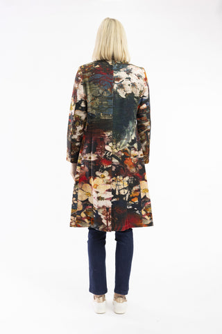 Orientique - Printed Long Jacket - Freebird