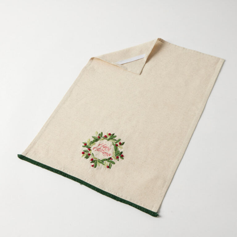 Pilbeam - Happy Holidays  Tea Towel