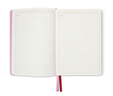 Designworks - Mix Credit Softcover Journal - Cherry Peach Marbling