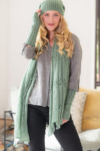 Cienna - Neck Scarves Mohair Blend-Assorted