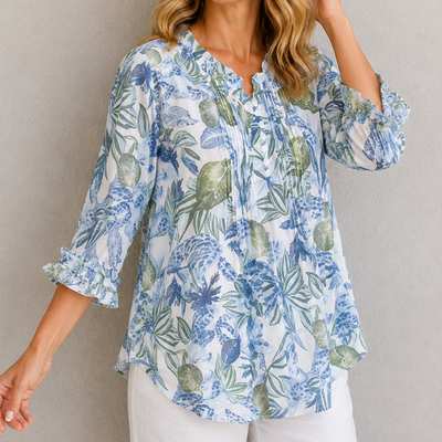 Renoma - Haven Blue Drift Shirt