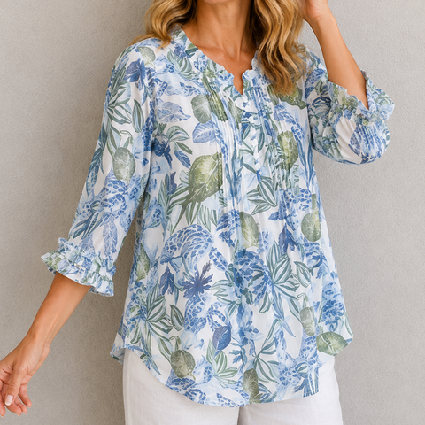 Renoma - Haven Blue Drift Shirt