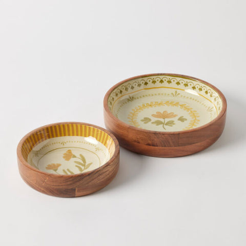 Pilbeam - Provence Shallow Bowl Set of 2
