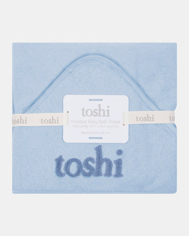 Toshi - Baby Bath Towel - Yummy Bluebell
