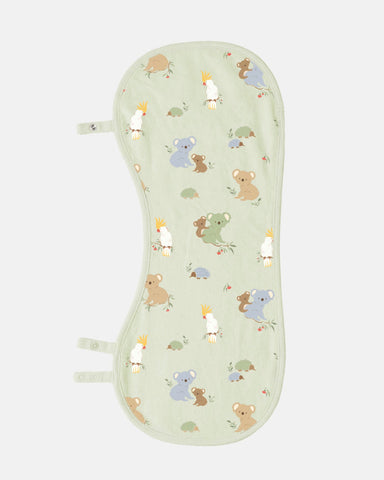 Toshi - Baby Burp Cloth Arcadia - Gumnut Babies Eucalypt