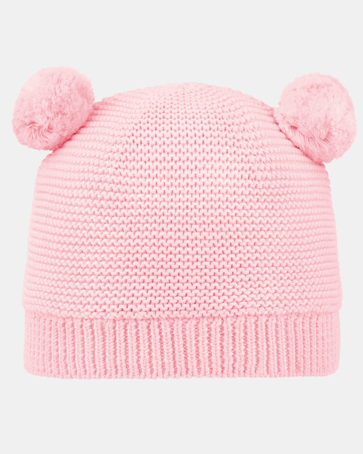 Toshi - Organic Snowy Beanie - Misty Rose