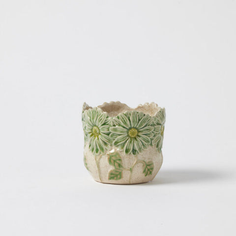 Pilbeam Living -Petal Society Planter Pot - Green