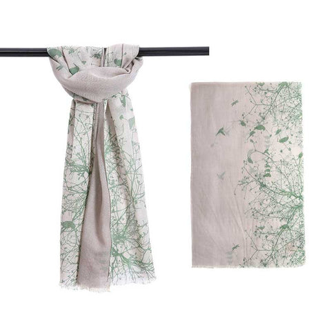 JJSisters - Merino Wool Woodland Scarf