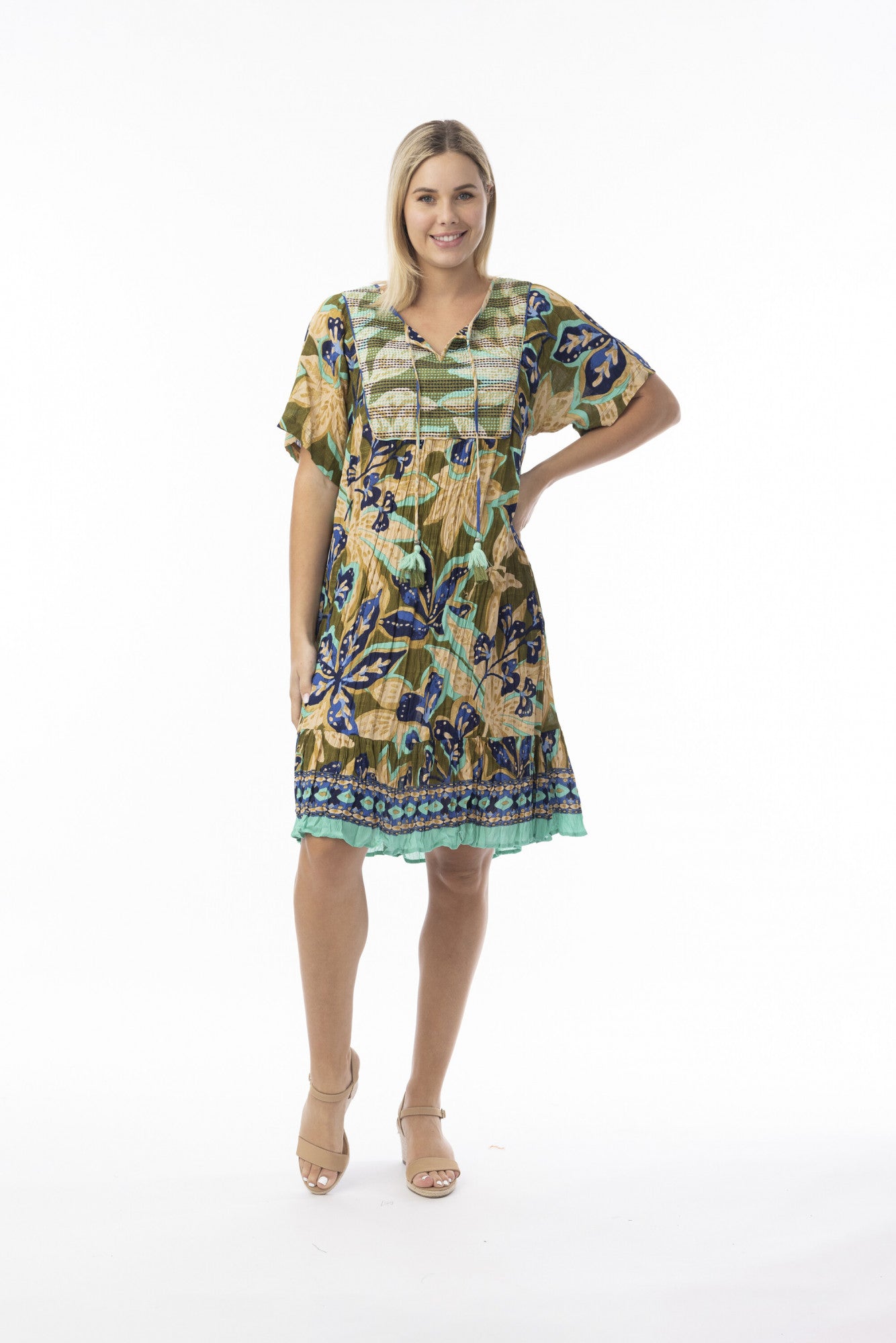 Orientique - Playa Brava Rayon Bib Dress