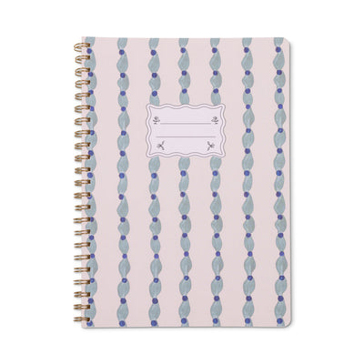 Designworks - Mix Credit Large Twin Wire Journal - wavy Blue