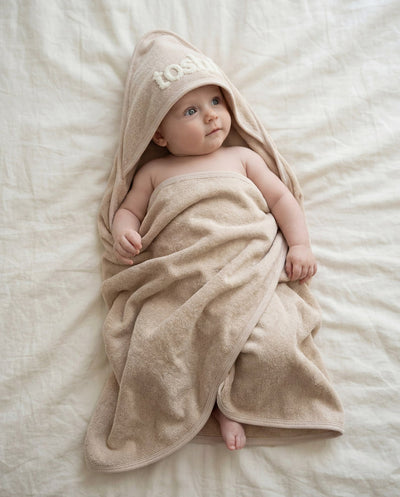 Toshi - Baby Bath Towel - Yummy Oatmeal