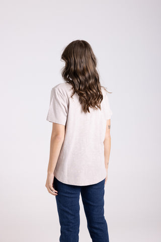 Two T's - Sequin Logo T-Biscotti
