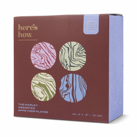 Here's How - The Marley Appetizer Plates - Contour
