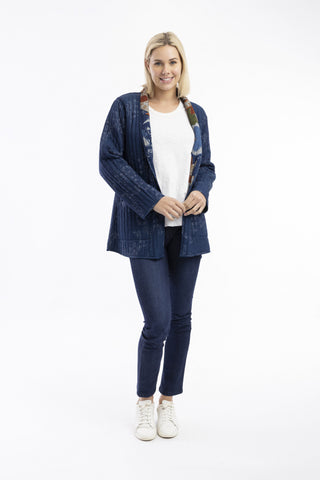Orientique - Quilted Reversible Jacket - Dancing Queen
