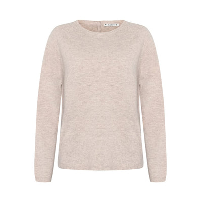 Mansted - Hattie Yak Blend Crewneck Jumper - Rose