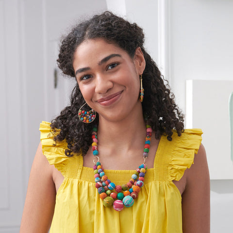WorldFinds - Kantha Tresillian Necklace