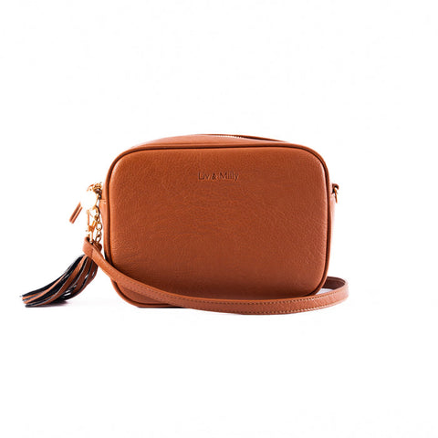 Liv & Milly - Sally Crossbody Bag - Tan