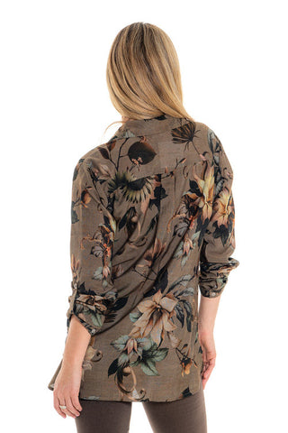 Cienna - Magnolia Viscose Silk Shirt