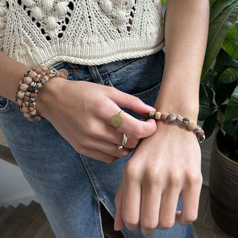 WorldFinds - Kantha Desertscape Bracelet