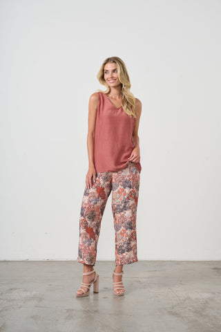 Holmes & Fallon - Essentials Tank Top-Tan