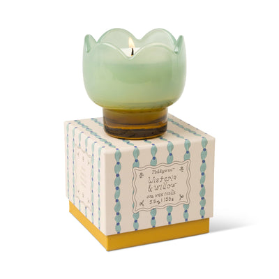 Paddywax - Tulip 5.5oz Glass w/ Printed Box - Wisteria & Willow
