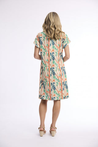 Orientique - Garniers Reversible Short Sleeve Dress