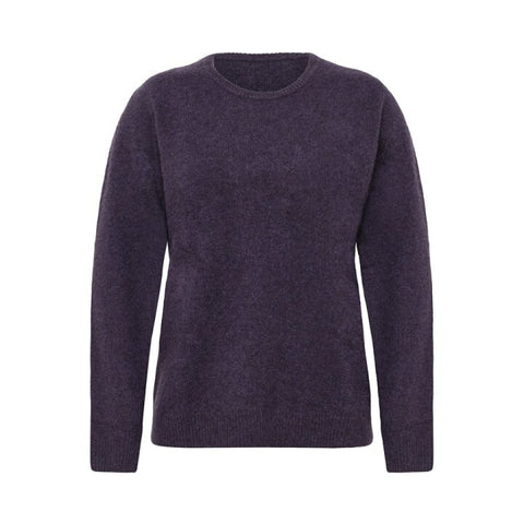 Mansted - Zori Yak Classic Crew Jumper - Plum