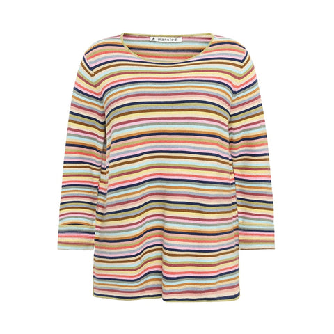 Mansted - Moriko Organic Cotton Blend Crew – Light Oak