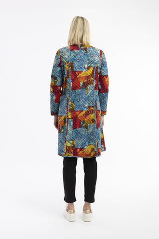 Orientique - Quilted Reversible Coat - Billie Jean