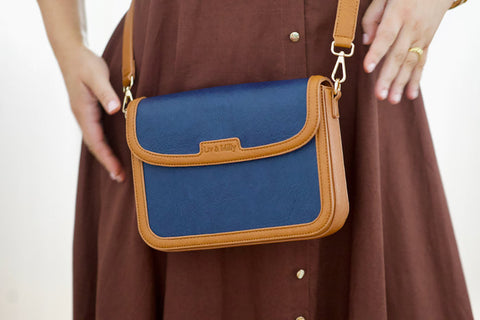 Liv & Milly - Vera Crossbody Bag - Navy