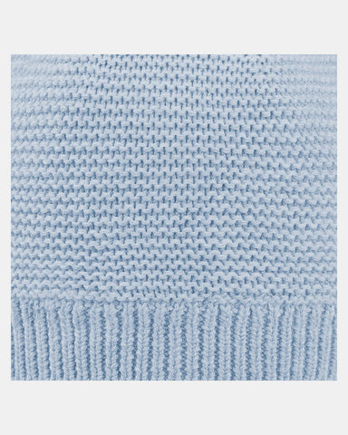 Toshi - Organic Snowy Beanie - Bluebell