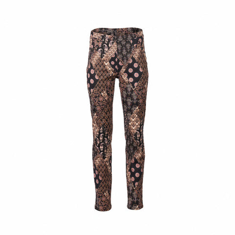 Vassalli - Slim Leg Full Length Printed Pull On - Rapsody