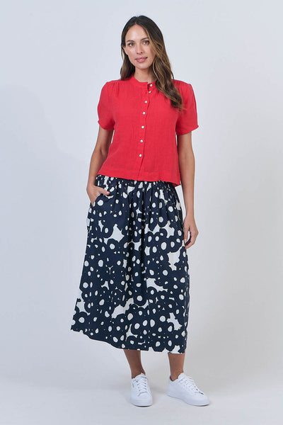 Naturals by O&J - Button Down Linen Shirt-Buoy