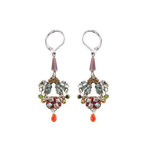 Ayala Bar - C2360 Spring Awakening Set, Drop Earrings - Floret