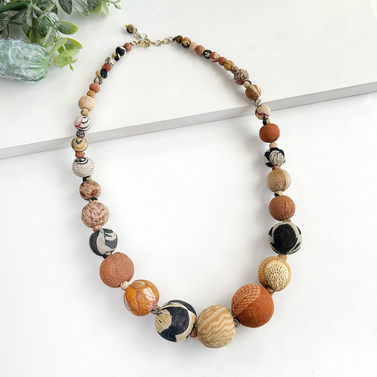 WorldFinds - Kantha Desertscape Necklace