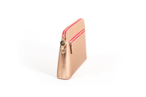 Liv & Milly - Ravello Crossbody Bag - Rose Gold