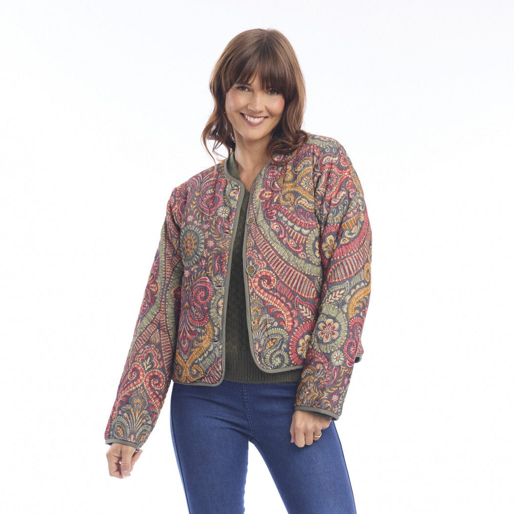 Escape - Quilted Reversible Jacket - Crete