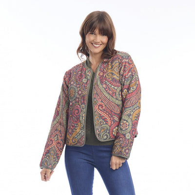 Escape - Quilted Reversible Jacket - Crete