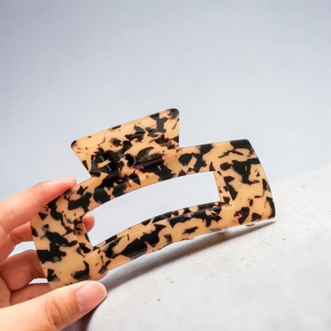 Melange - Extra Large Acetate Hair Claw Clip – Effortless French Twist | 12.5