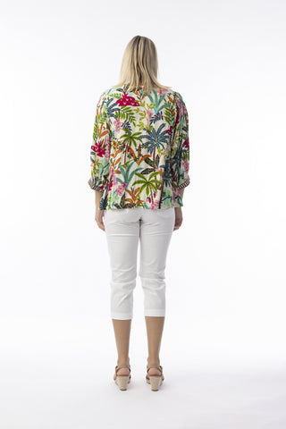 Orientique - Ovahe Top Vee Neck - Multi